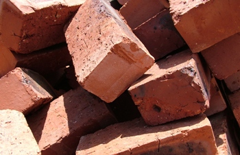 This photo of bricks - a standard building material worldwide - was taken by South African photographer "Lotus Head"!